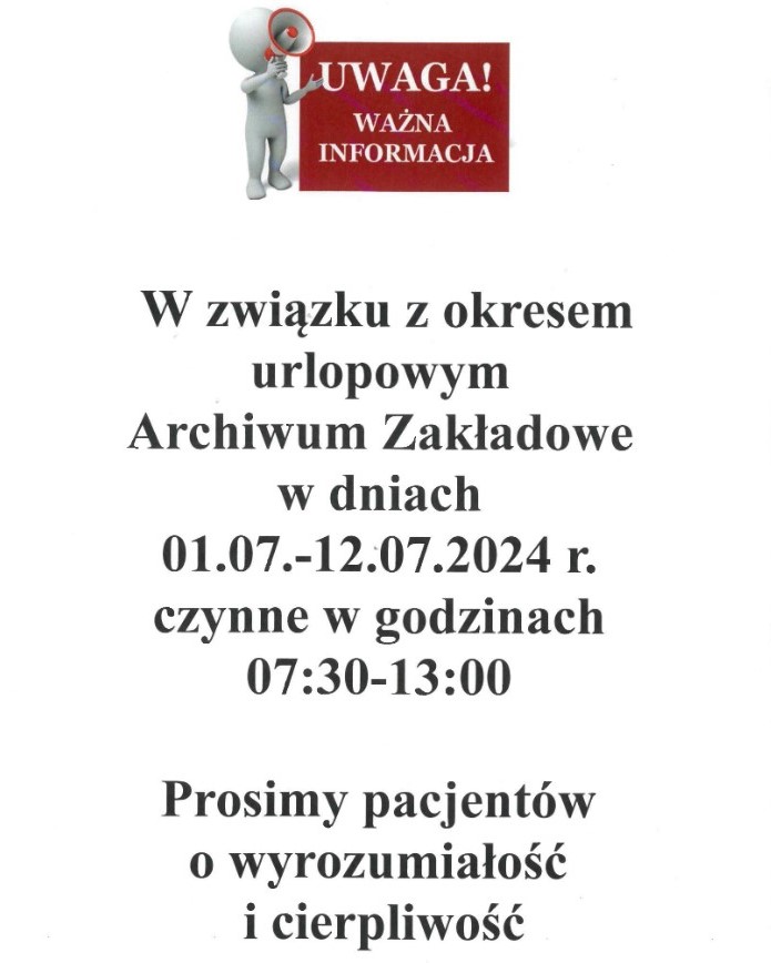 Archiwum skrócony czas pracy 